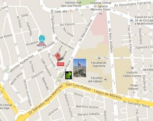 mapa SOHO
